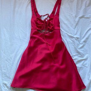 Arcina Ori Valentina Mini Red Dress in Medium